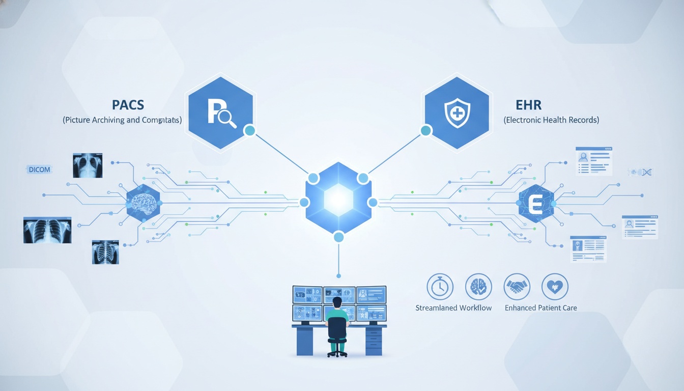 Integration of PACS and EHR - Created by PostDICOM